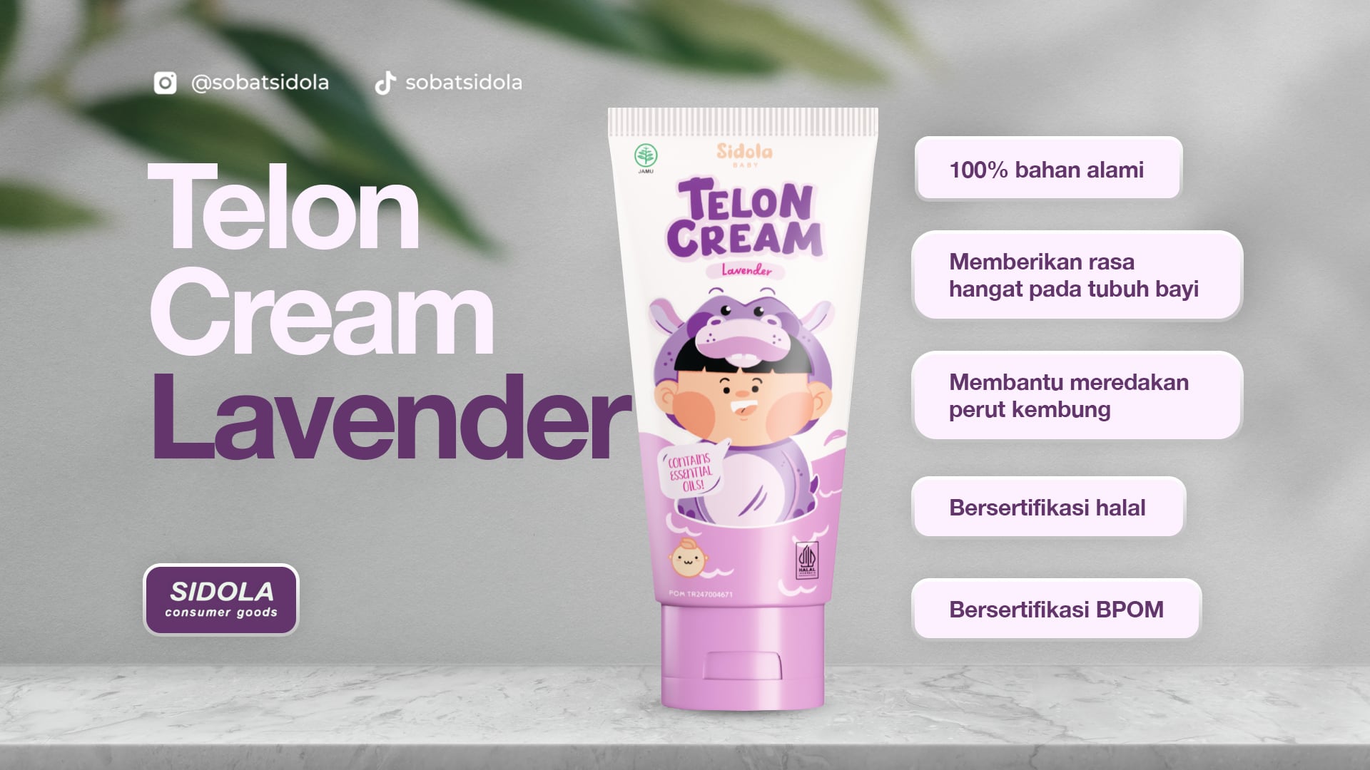 Telon Cream Lavender